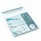 Preview: Tuerschild Tenuis 150 mm  Aluminium Acryl